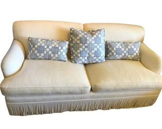 $900 Danny Langston Fringed Sofa 80*38*33