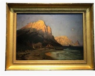 $10800 Henry Francois Farny, The Cove 34.25 * 24.5