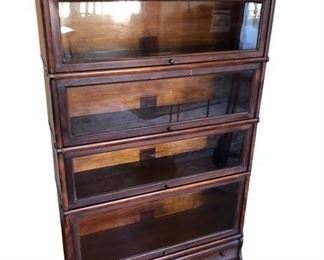 $1530 Glebe Wernicke Mission Style Barristers Bookcase