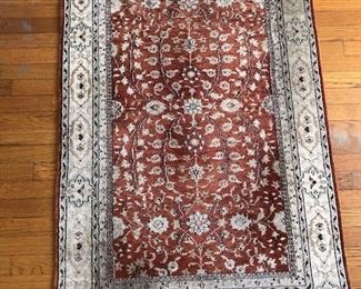 $800, silk 36 x 60 (3x5)