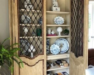 $4680 dennis leen cabinet 70 x 18.5 x 108