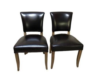 $880 Four Hands Nail Pin Chair Pair