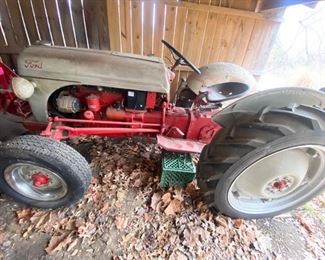 Ford Tractor- Bring trailer for removal