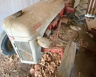 Ford Tractor- bring trailer for removal