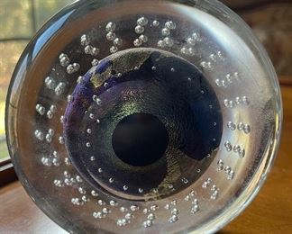 Signed Robert Eickholt Art Glass