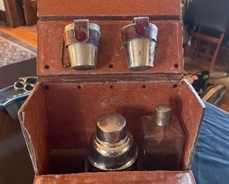 Traveling bar. Liquor not included