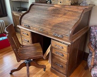 Roll Top Desk ( chair sold separate)