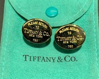 Tiffany & Co. 
Cuff links 