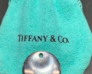 Tiffany & Co 
Circle pendant 
925 silver 