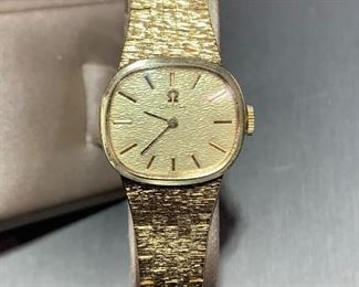 Omega Ladies
Gold Watch 