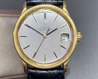 Omega Gold Watch 