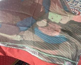 Chanel Silk Scarf