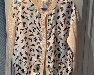 Ferragamo Silk and Wool Coat