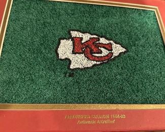 Chiefs memorabilia 