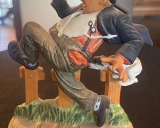 The 12 Norman Rockwell Figures