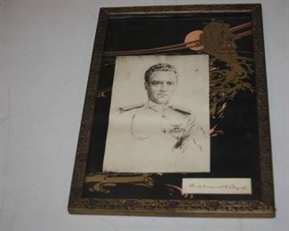 Admiral Richard Byrd autograph