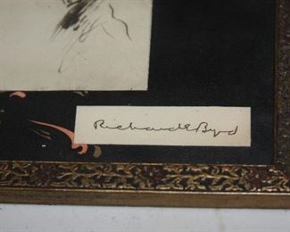Admiral Richard Byrd autograph