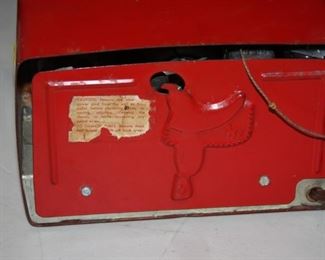 vintage Hopalong Cassidy radio