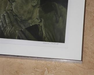 Norman Rockwell "Freedom of Worship" AP (Artist Proof) XV/XXXV