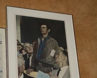 Norman Rockwell Lithograph