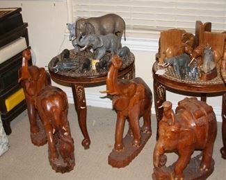 Wooden Elephants