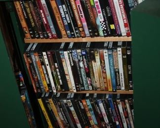 huge collection of Vinyl LP records, CD's, DVD's, VHS tapes and more