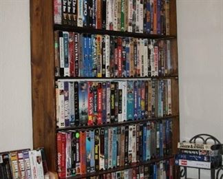 huge collection of Vinyl LP records, CD's, DVD's, VHS tapes and more