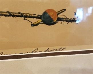 Norman Rockwell "Little Spooners" ARTIST PROOF lithograph signed in pencil