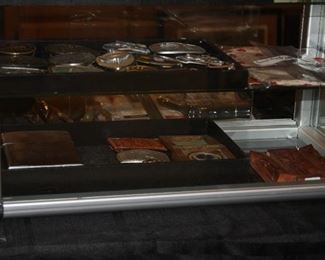 lots of belt buckles