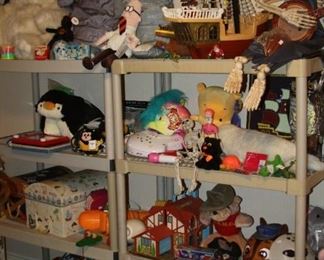 lots of toys