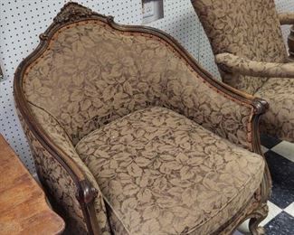 Nice not use upholstered chairs 