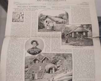 Late 19th century news paper 
