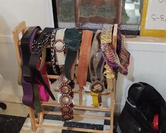 Vintage belts from 1960s 70s and 80s to new