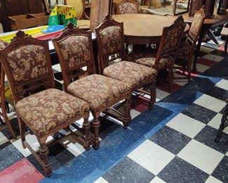 Six dining room chairs Quality 