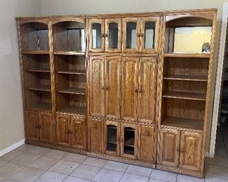 Vintage entertainment center