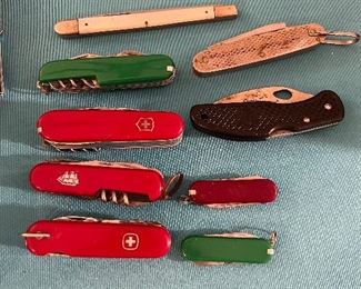 Vintage Swiss Army knives