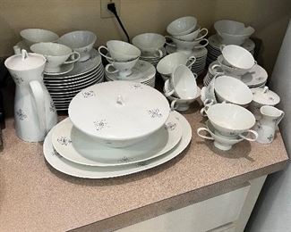 Rosenthal snowflake pattern china