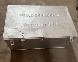 Military medicine and surgical chest