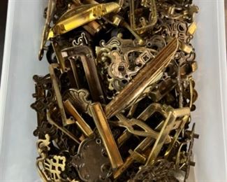 Loads of antique brass