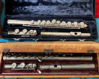 To vintage flutes