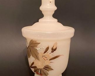 Victorian Opaline Glass Bottle . ........To register and to place bids simply go to www.capitolsalesservices.hibid.com
