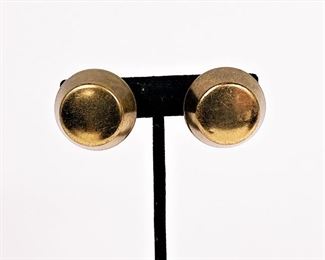 Vintage Miriam Haskell clip on earrings