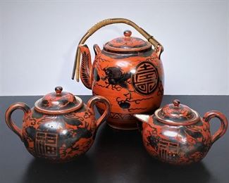 Antique Chinese porcelain tea set