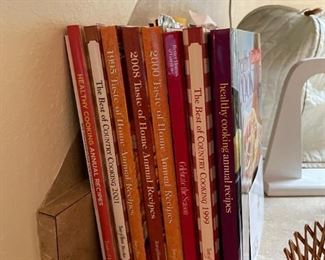 We have over 100 cook books