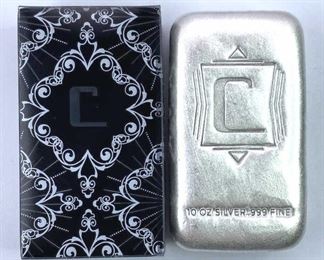 10oz Silver Bar, John Wick .999 Poured, Lionsgate
