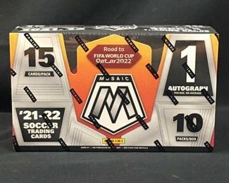 2021-22 Mosaic Road to FIFA World Cup Soccer Hobby