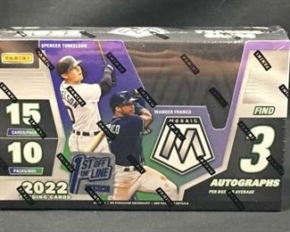 2022 Panini Mosaic Baseball 1st Off The Line FOTL