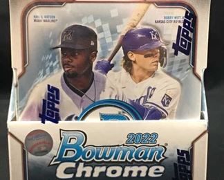2022 Bowman Chrome Baseball Hobby (2 Autos)