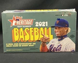 2021 Topps Heritage High Number Baseball Hobby Box