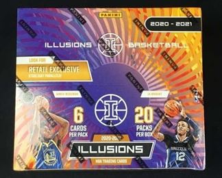 2020-21 Panini Illusions Basketball Retail 20-Pack